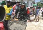 Kobarkan Semangat Gotong Royong, Dansatgas TMMD Kodim Grobogan Turun Langsung ke Lapangan