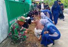 Satgas TMMD Kodim 0717/Grobogan Ajak Siswa MA Tsamrotul Huda Wujudkan Sekolah Bersih dan Peduli Lingkungan