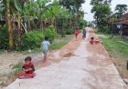 Jalan Baru TMMD Hadirkan Tawa Anak-Anak Karangharjo: Dari Jalan Berlumpur Jadi Tempat Bermain Ceria