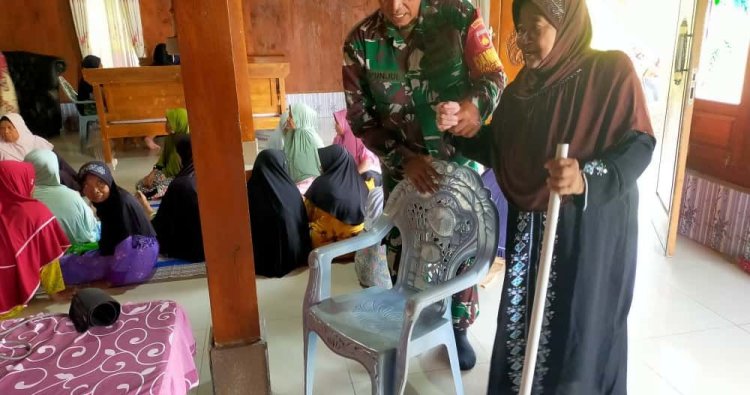 Satgas TMMD Kodim Grobogan Hadirkan Posyandu Lansia