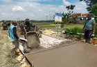 Satgas TMMD Kodim 0717/Grobogan Genjot Pengecoran Jalan di Karangharjo, Warga Sambut Antusias